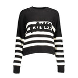 Desigual Black Cotton Sweater - Élégance et Confort