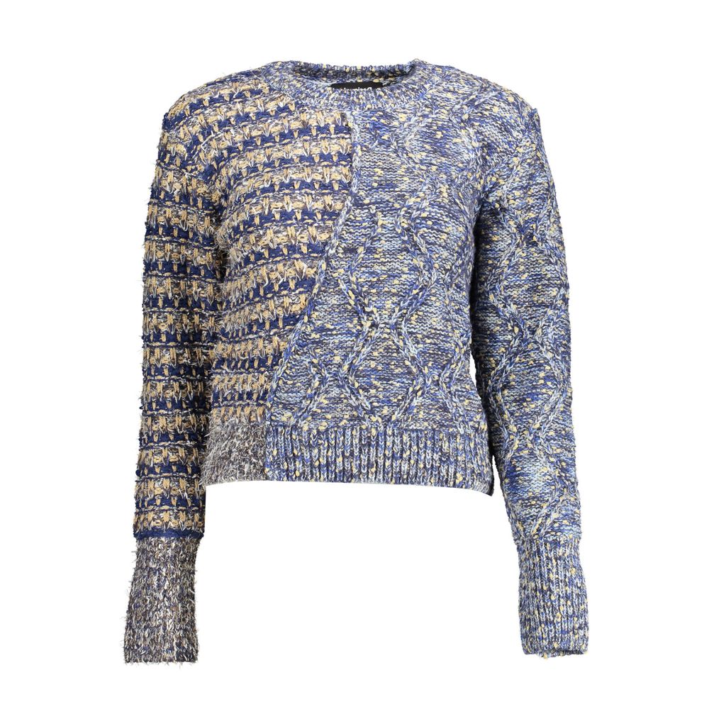 Pull en Polyester Bleu Desigual - Élégant et Confortable