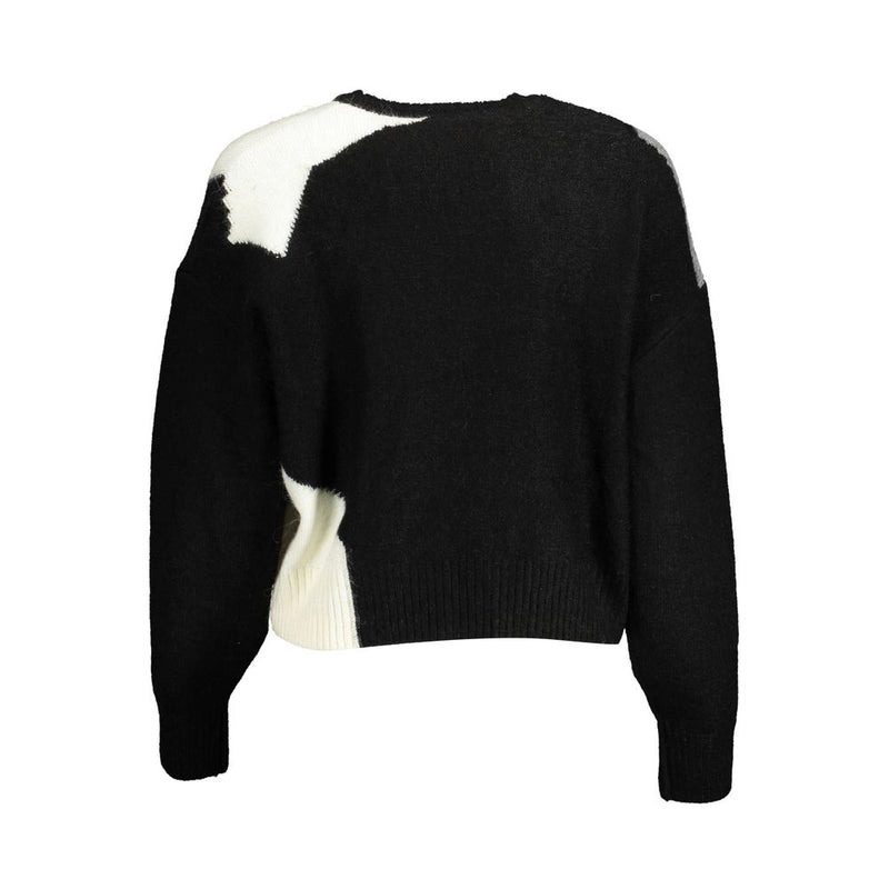 Desigual Pull Noir en Polyester - Élégant et Confortable
