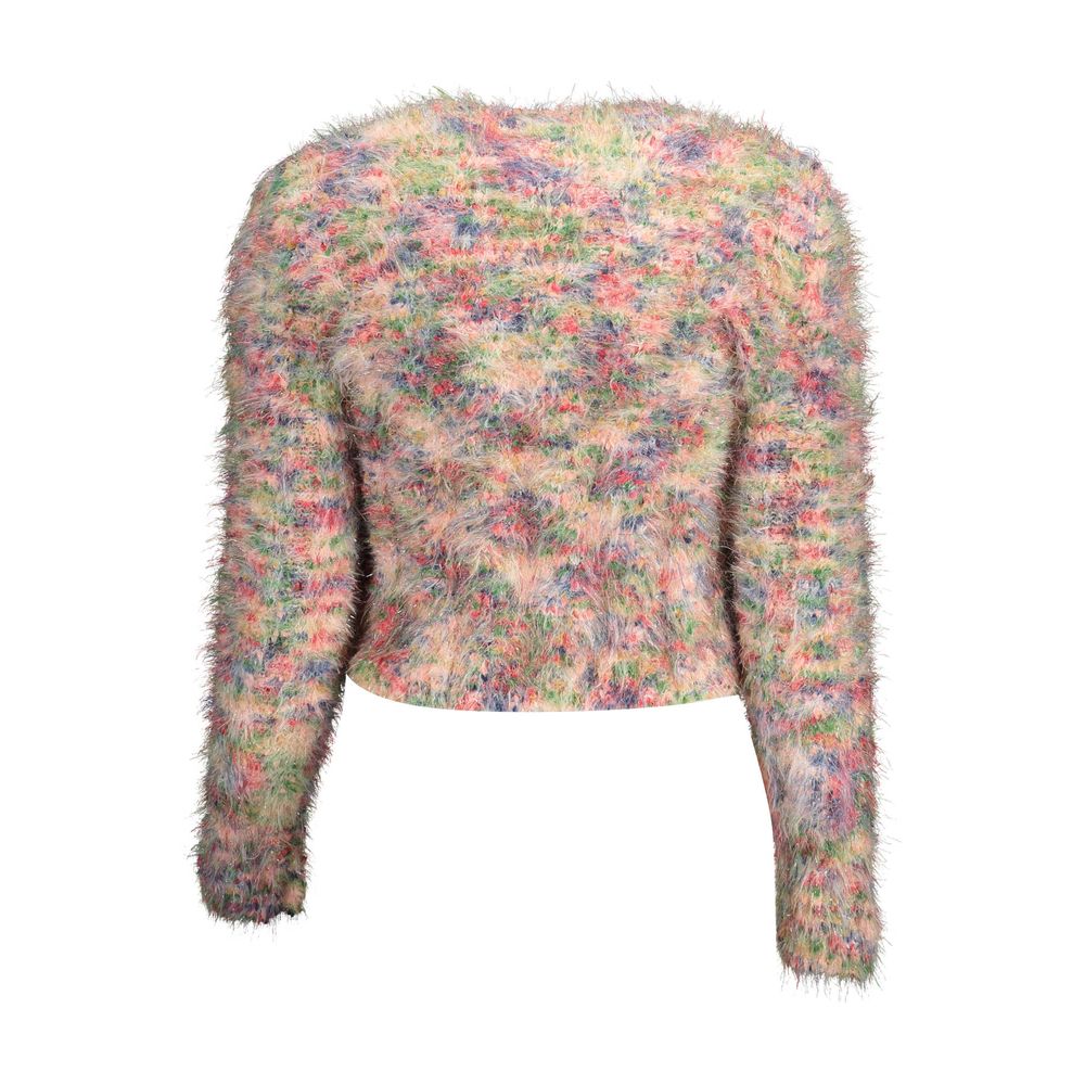 Desigual Pink Cotton Sweater - Élégant et Confortable
