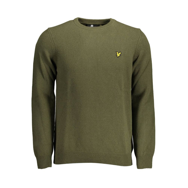 Lyle &amp; Scott groene wollen trui