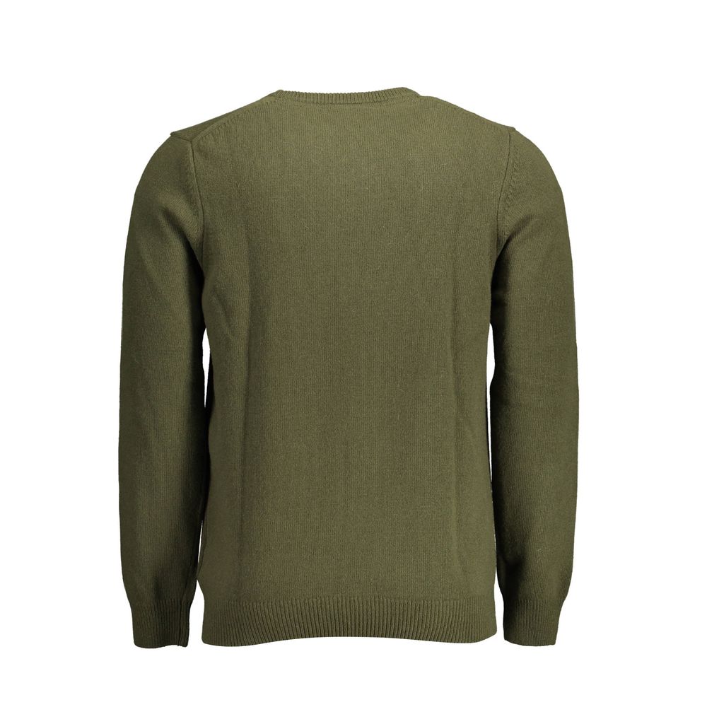 Lyle & Scott Pull en Laine Vert pour Homme