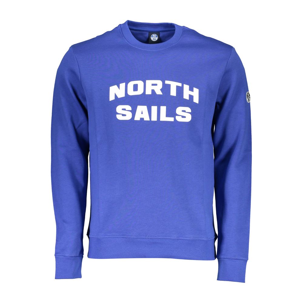 North Sails Sweatshirt en Coton Bleu pour Hommes