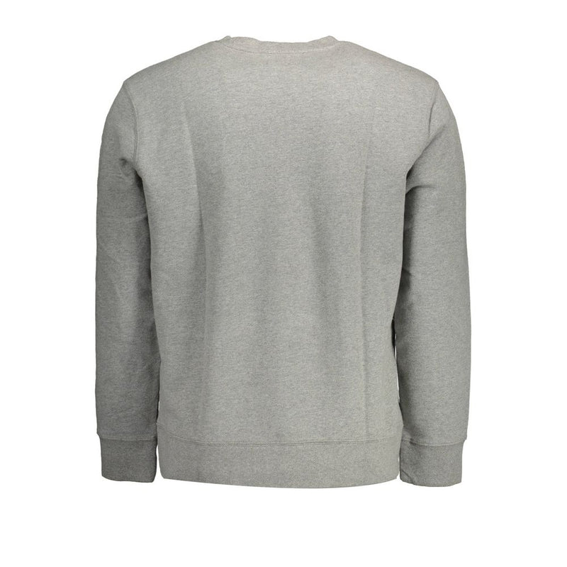 Levi's grijze katoenen herensweater