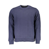 North Sails Blue Cotton Men Sweater - Stylish Comfort
