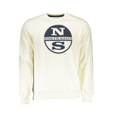 North Sails White Cotton Men Sweater - Stylish Comfort