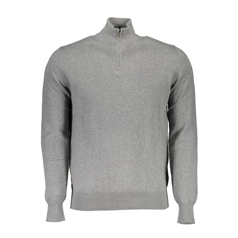 North Sails Gray Cotton Sweater for Men