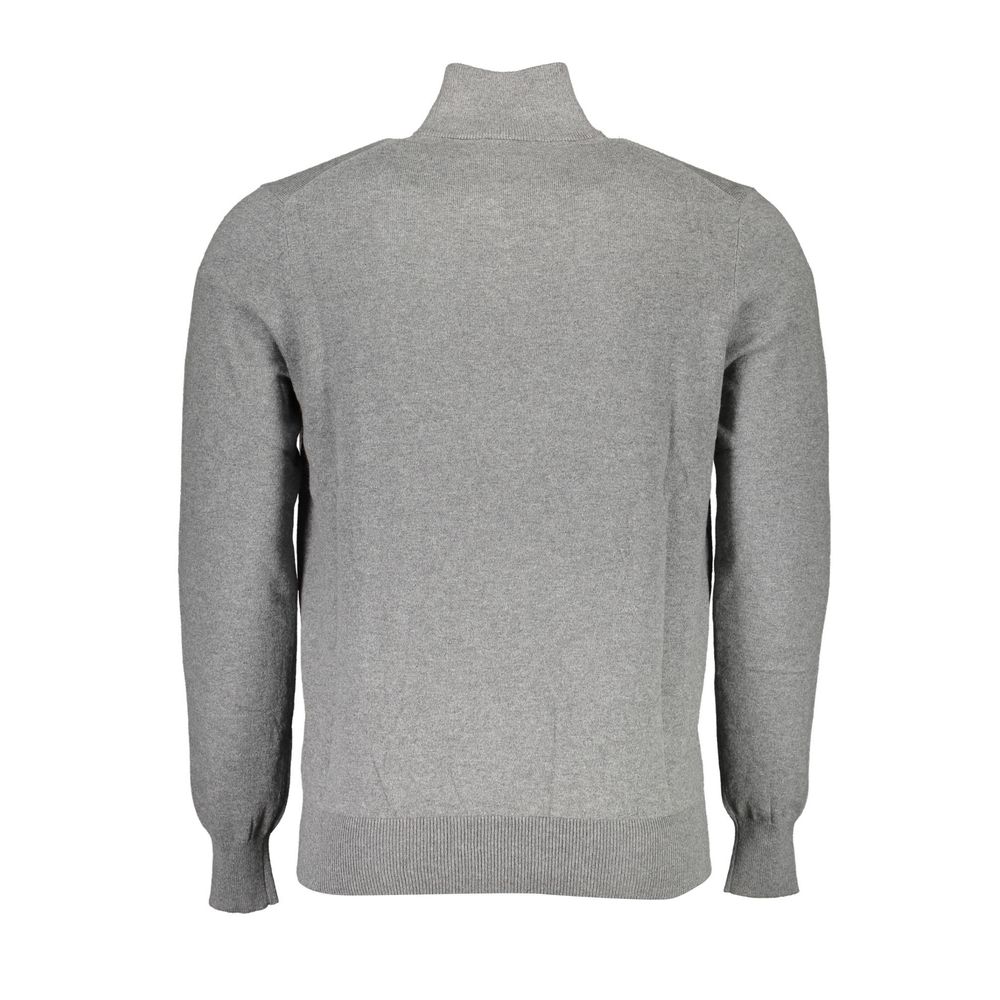 North Sails Gray Cotton Sweater for Men