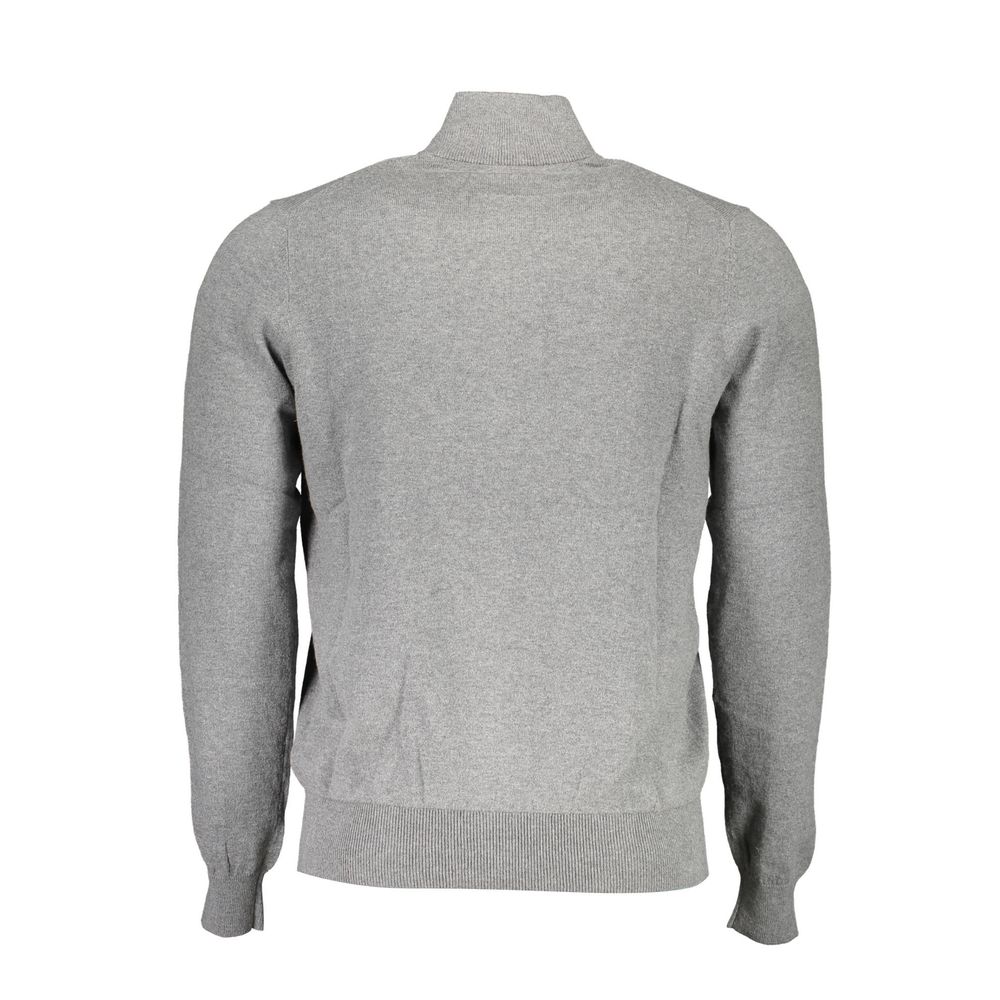 North Sails Gray Cotton Sweater for Men