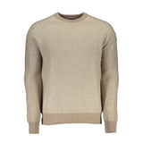 North Sails Beige Wool Sweater - Eco-Friendly Comfort