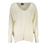 North Sails White Wool Sweater - Élégant et Durable