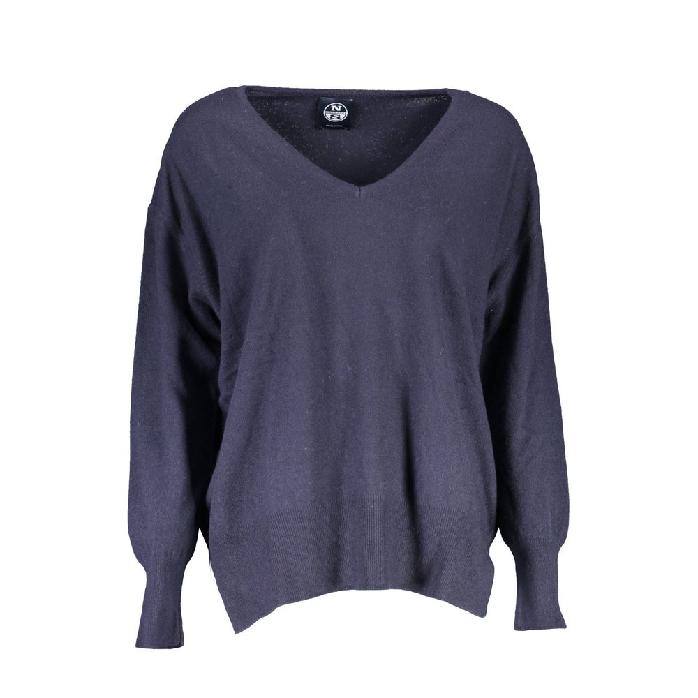 North Sails Blue Wool Sweater - Allure et Durabilité