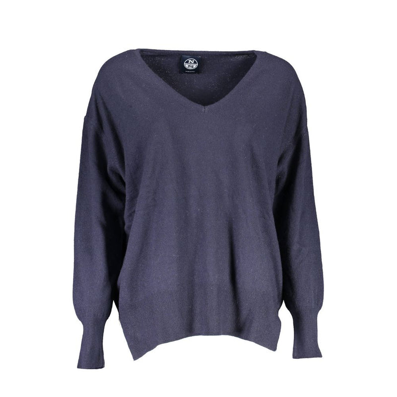 North Sails Blue Wool Sweater - Stylish and Sustainable