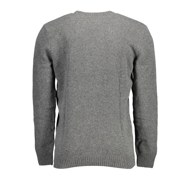 US POLO ASSN. Grijze wollen trui