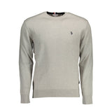 U.S. POLO ASSN. Gray Cotton Sweater - Comfortable & Stylish