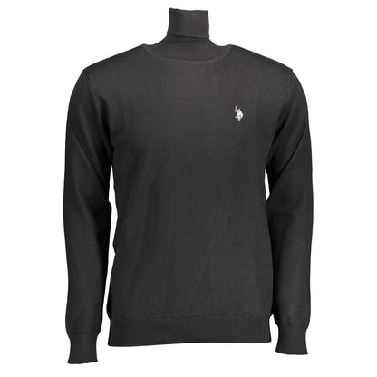 Pull en coton noir US POLO ASSN.