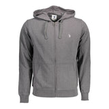 U.S. POLO ASSN. Gray Cotton Men Sweater - Stylish & Comfortable