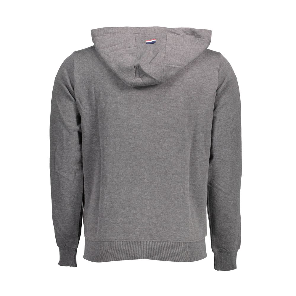 U.S. POLO ASSN. Gray Cotton Men Sweater - Stylish & Comfortable