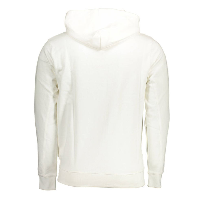 U.S. POLO ASSN. Sweatshirt à Capuche en Coton Blanc pour Homme