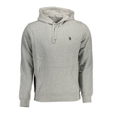 U.S. POLO ASSN. Sweatshirt pour hommes en coton gris