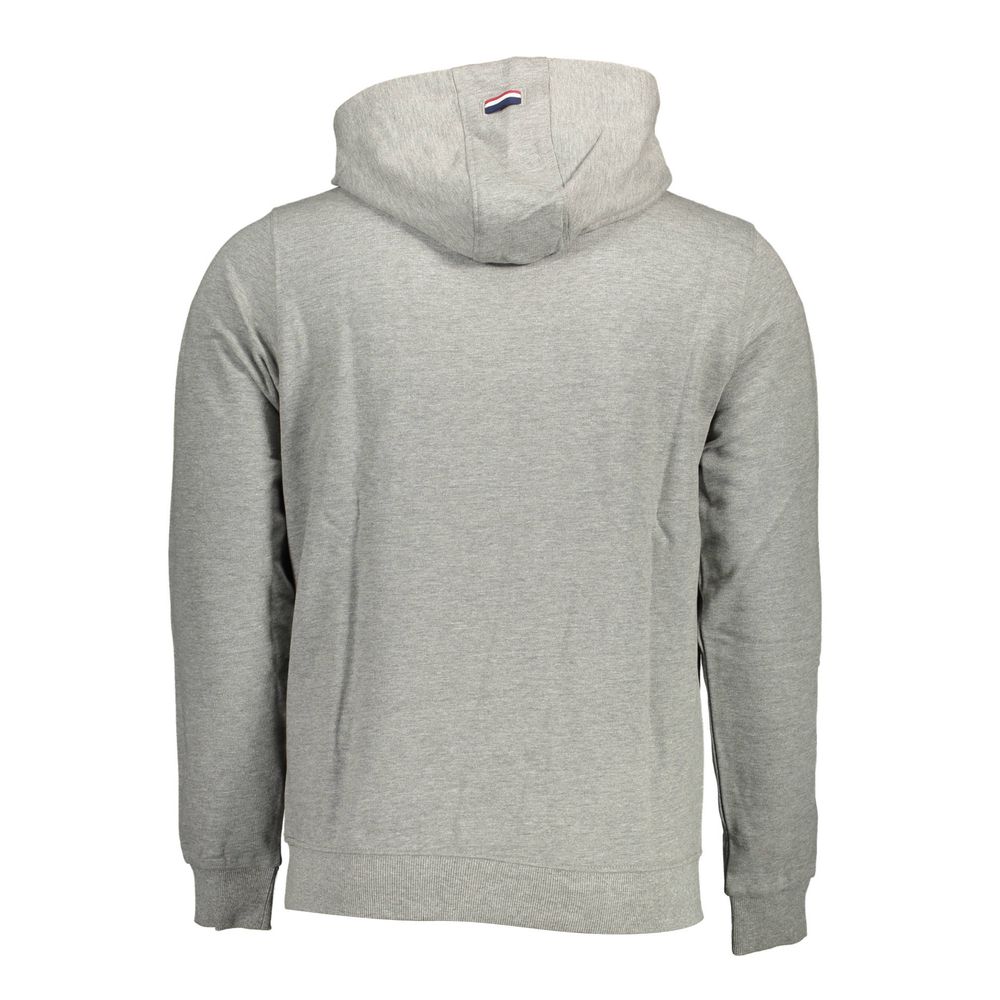 U.S. POLO ASSN. Sweatshirt pour hommes en coton gris