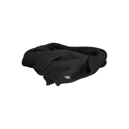 Écharpe en laine noire US POLO ASSN.