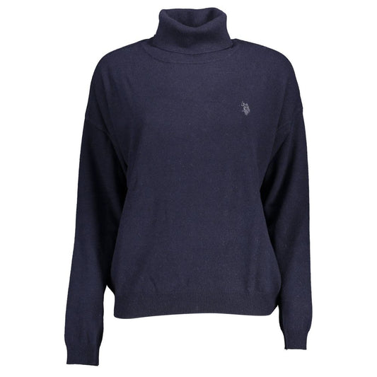 US POLO ASSN. Blauwe wollen trui