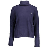 U.S. POLO ASSN. Blue Nylon Sweater - Élégance et Confort
