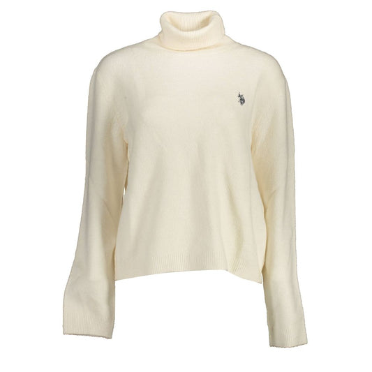 US POLO ASSN. Witte nylon trui