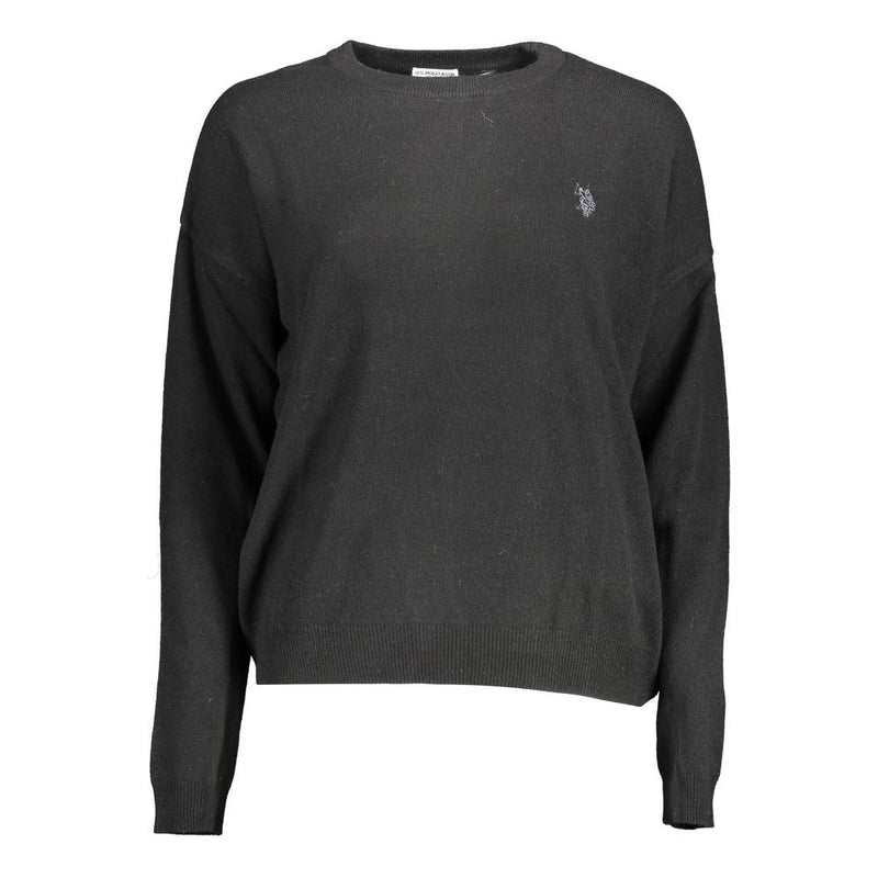 U.S. POLO ASSN. Black Wool Sweater - Comfort & Style