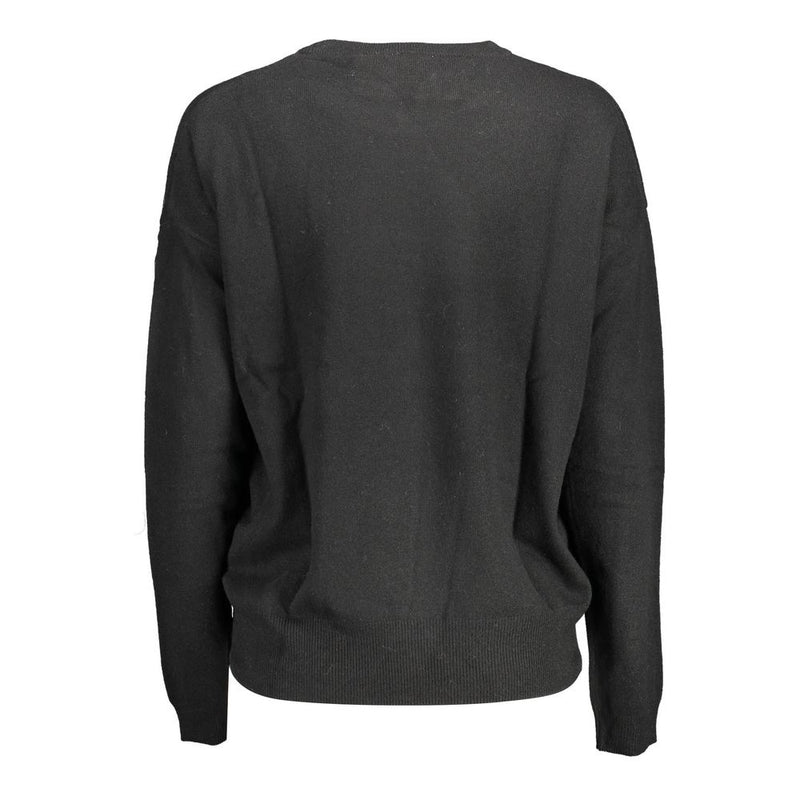 U.S. POLO ASSN. Black Wool Sweater - Comfort & Style