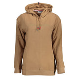 U.S. POLO ASSN. Brown Cotton Women Sweater - Sporty Elegance