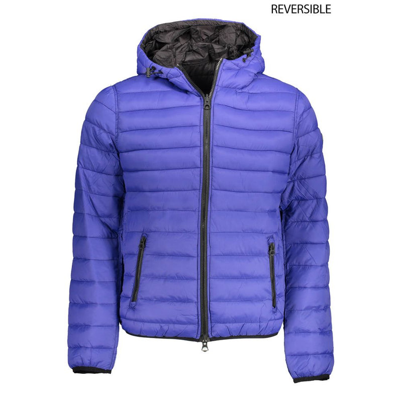 US POLO ASSN. Blauwe nylon jassen en overjassen