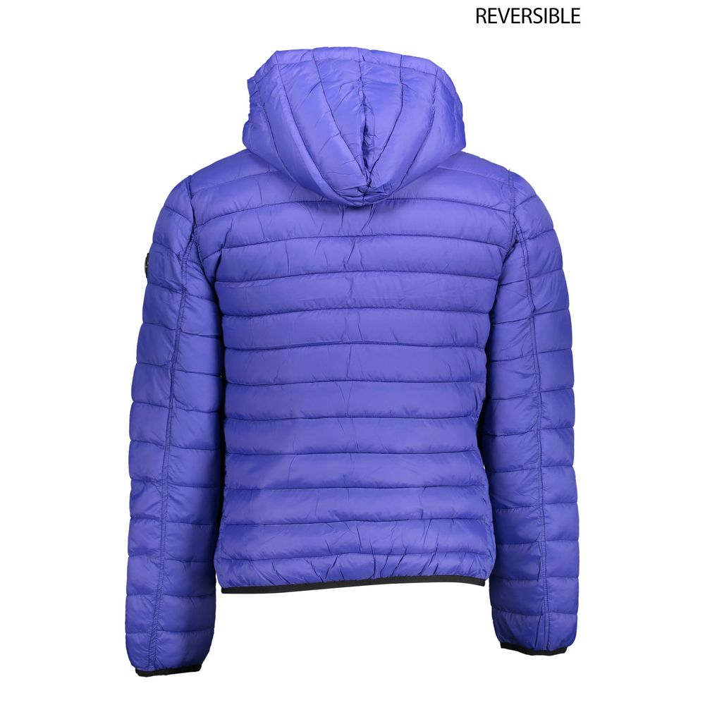 U.S. POLO ASSN. Blue Nylon Reversible Jacket & Coat