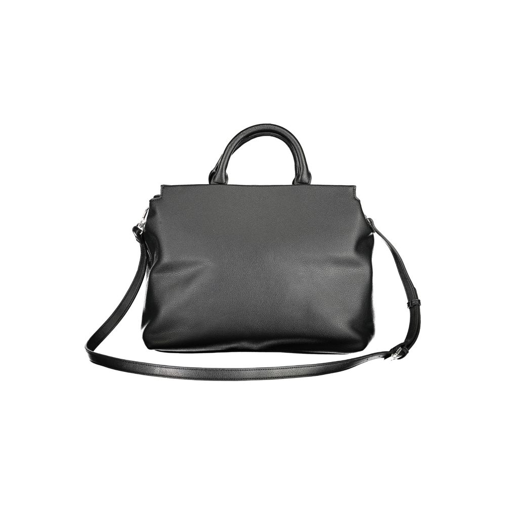 BYBLOS Black Polyethylene Handbag - Élégante et Fonctionnelle