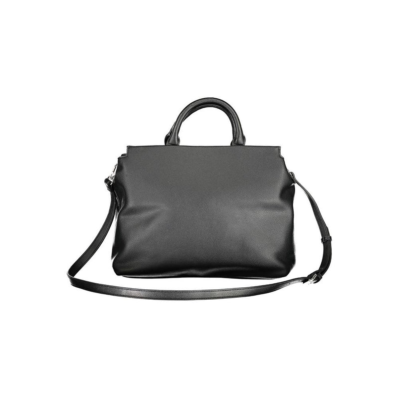 BYBLOS Black Polyethylene Handbag - Élégante et Fonctionnelle