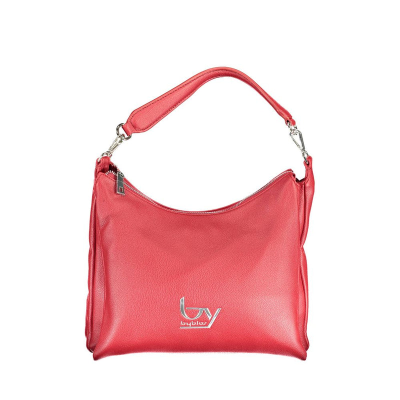 BYBLOS Red Polyethylene Handbag - Chic and Functional Accessory