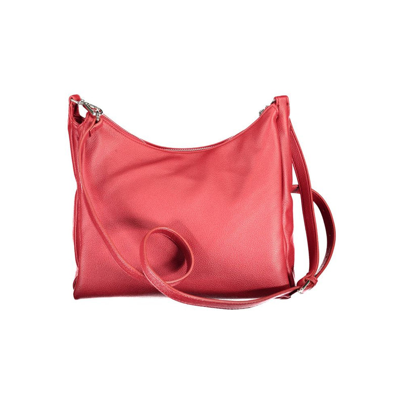 BYBLOS Red Polyethylene Handbag - Chic and Functional Accessory