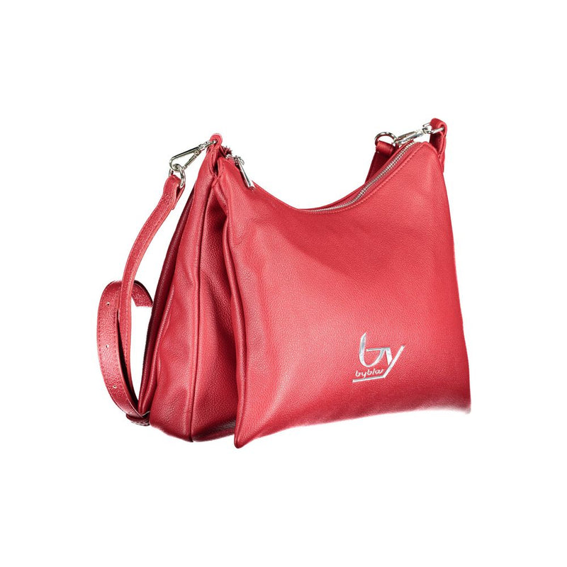 BYBLOS Red Polyethylene Handbag - Chic and Functional Accessory