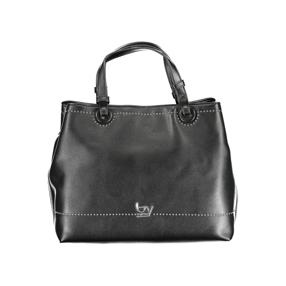 BYBLOS Black Polyethylene Handbag - Stylish & Versatile