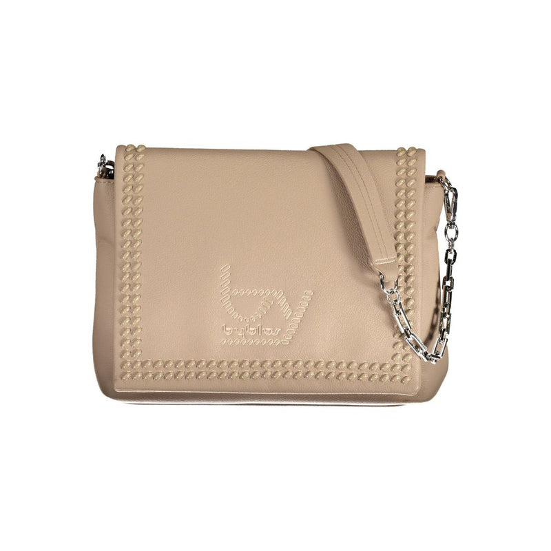 BYBLOS Beige Polyethylene Handbag - Stylish & Versatile