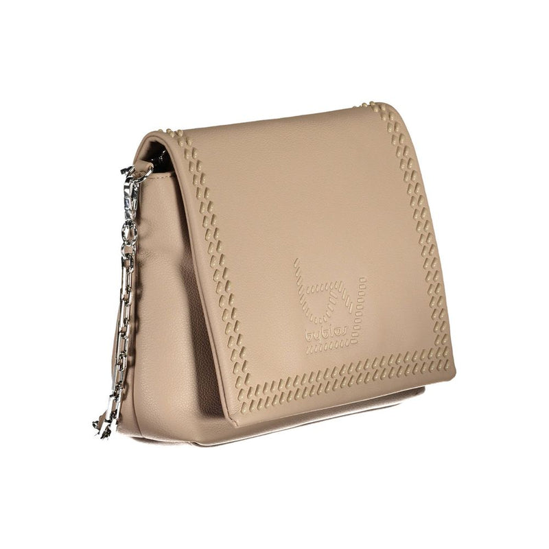 BYBLOS Beige Polyethylene Handbag - Stylish & Versatile