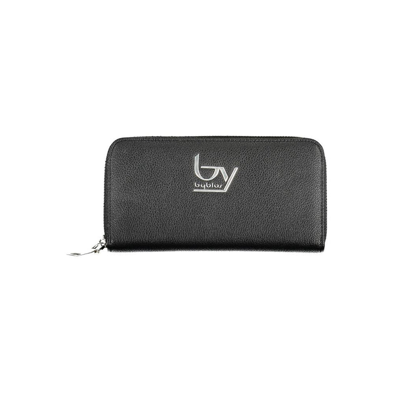 BYBLOS Black Polyethylene Wallet - Élégance et Praticité
