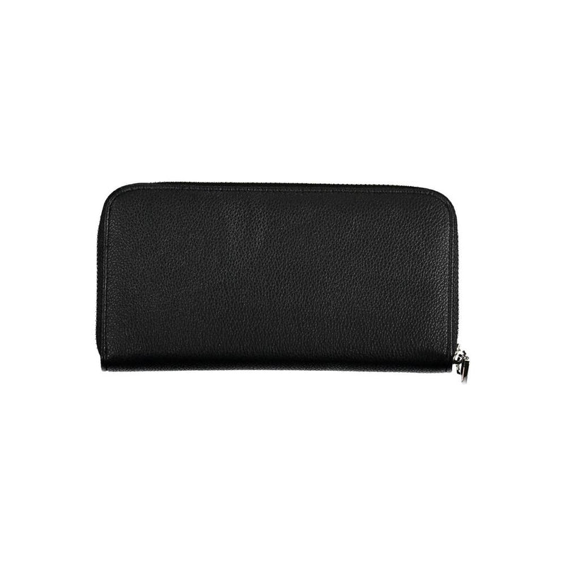 BYBLOS Black Polyethylene Wallet - Élégance et Praticité