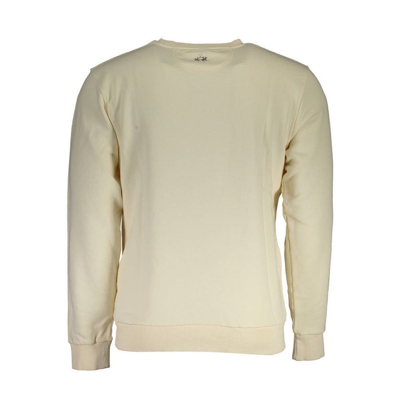 Sweatshirt en Coton Blanc La Martina pour Homme