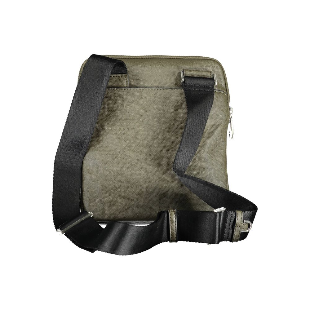 Guess Jeans Green Polyamide Shoulder Bag