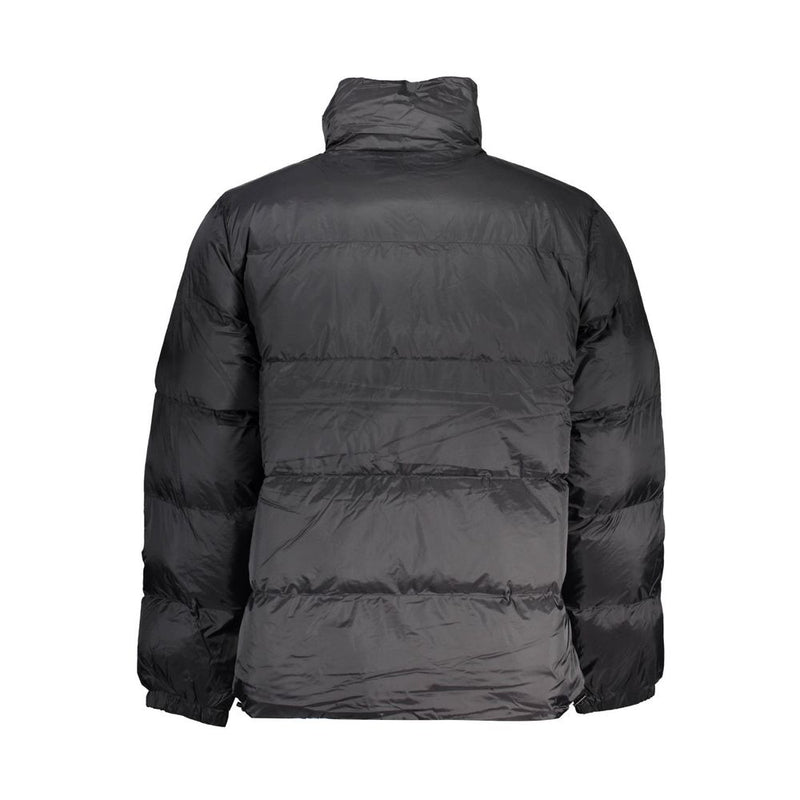 Vans Black Polyester Men Jacket - Urban Style and Comfort