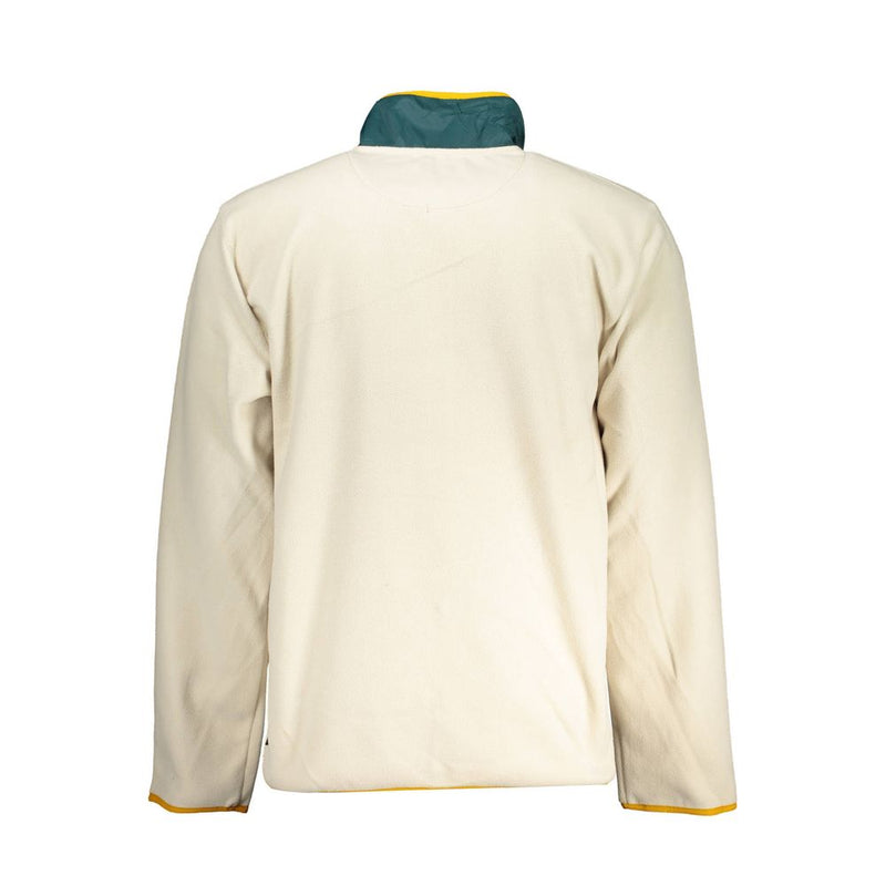 Vans Beige Polyester Men Sweater - Comfort & Style