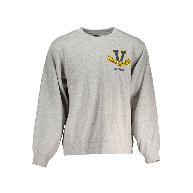 Vans Gray Cotton Men Sweater - Stylish Urban Essential