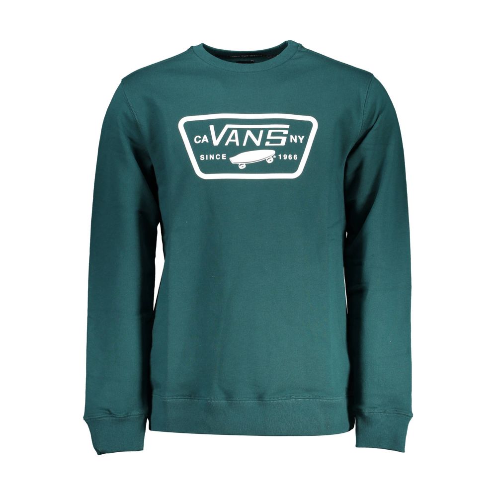 Sweatshirt Vans Vert en Coton pour Hommes